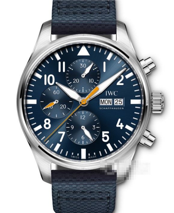 IWCコピー時計IW377729、ブルーのパイロットが土曜日に教えてくれたこと